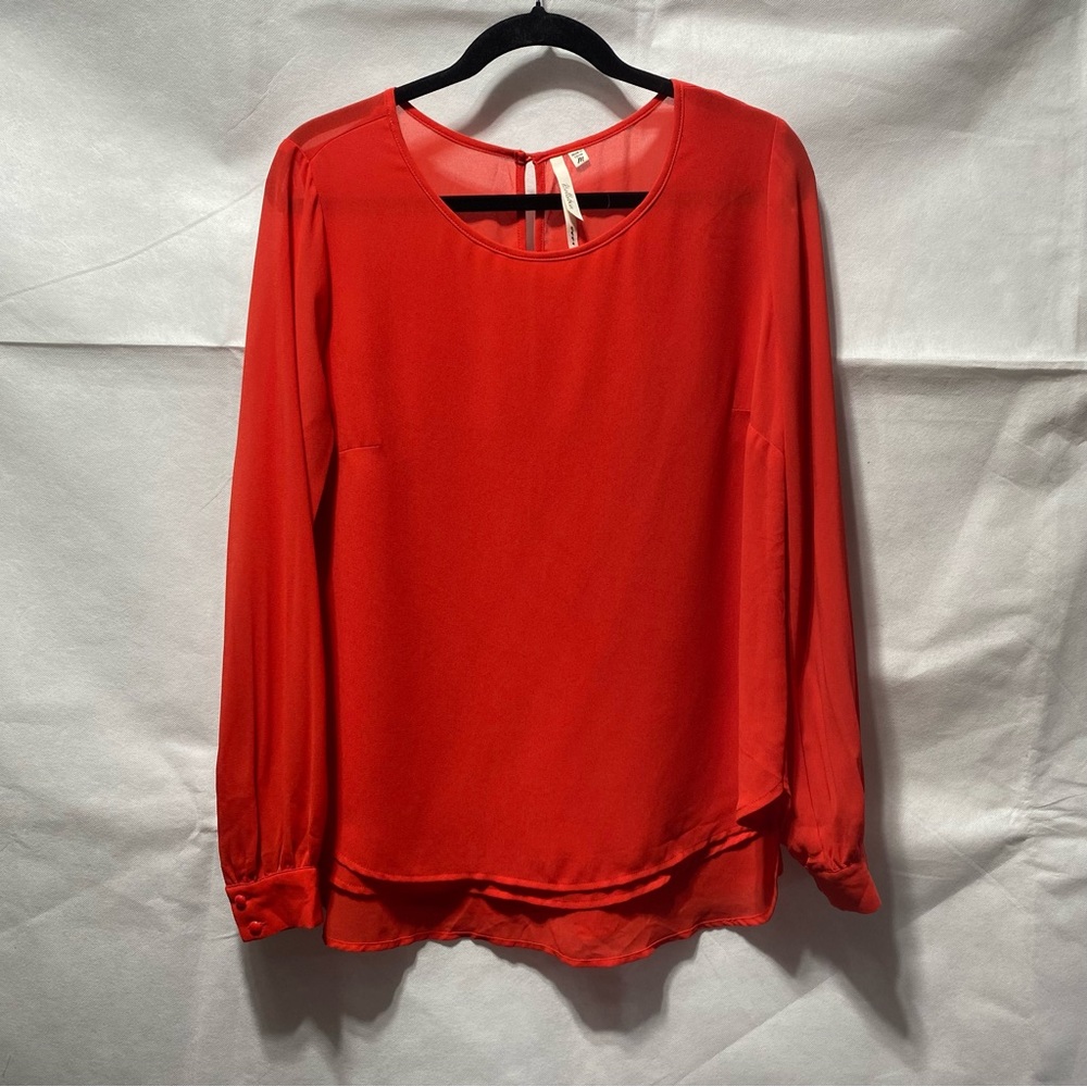 Bellatrix Elegant Red Women's Blouse